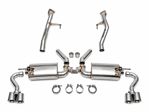 Fabspeed Exhaust Performance Package WITHOUT XperTune Performance Software. Porsche 955 S (2002-2007) - 95511302400, 95511302401, 95511302300, 95511302301, 95511302200, 95511302201, 95511302100, 95511302101 - FS.POR.955V8.SPKGC, FS.POR.955V8.SPKGP, FS.POR.955V8.SPKGB